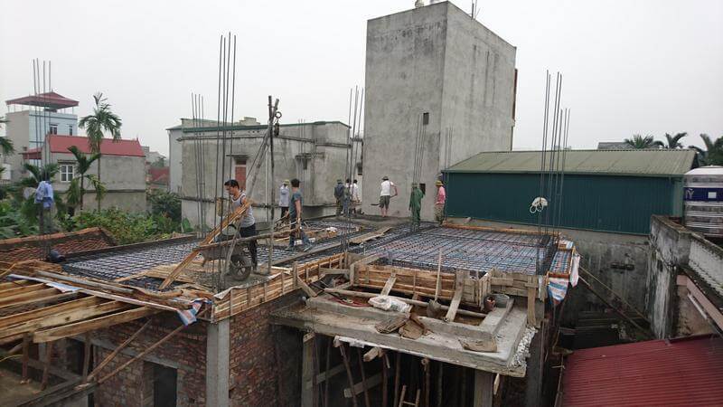 Hình ảnh Công ty Sơn Hùng thi công